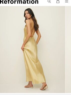 reformation paisley satin dress Reformation | Dresses | Reformation Paisley Satin Dress New Size